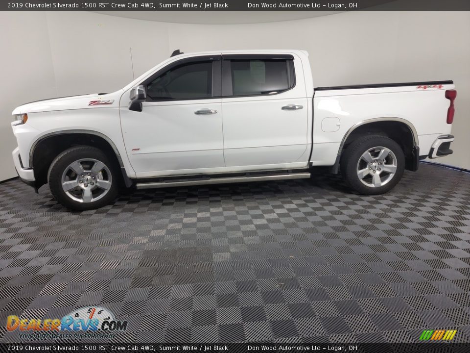 2019 Chevrolet Silverado 1500 RST Crew Cab 4WD Summit White / Jet Black Photo #6