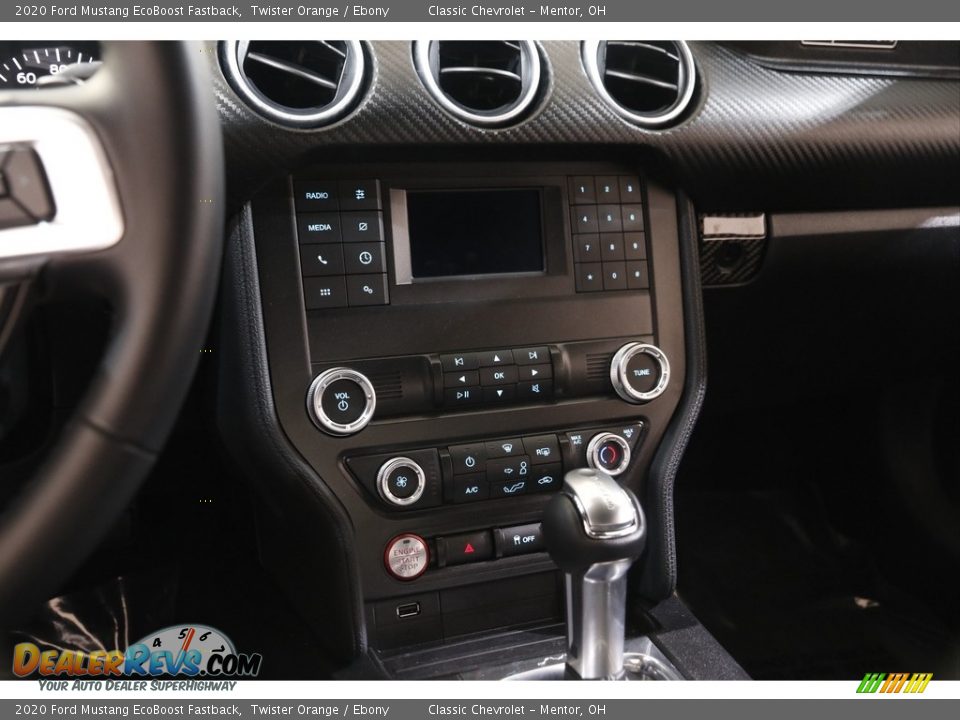 Controls of 2020 Ford Mustang EcoBoost Fastback Photo #9