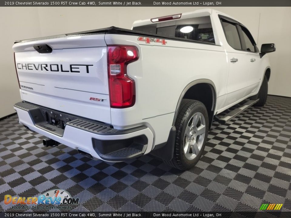 2019 Chevrolet Silverado 1500 RST Crew Cab 4WD Summit White / Jet Black Photo #9