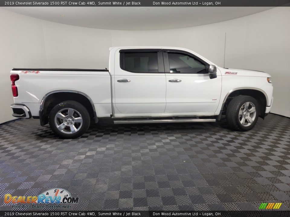 2019 Chevrolet Silverado 1500 RST Crew Cab 4WD Summit White / Jet Black Photo #10