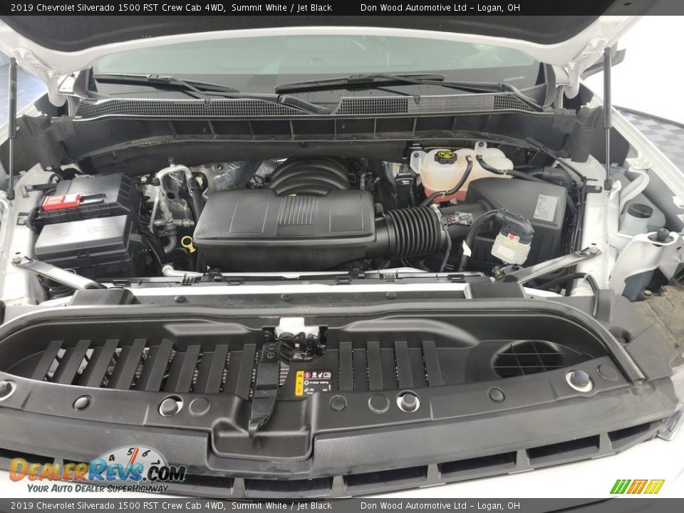 2019 Chevrolet Silverado 1500 RST Crew Cab 4WD Summit White / Jet Black Photo #13