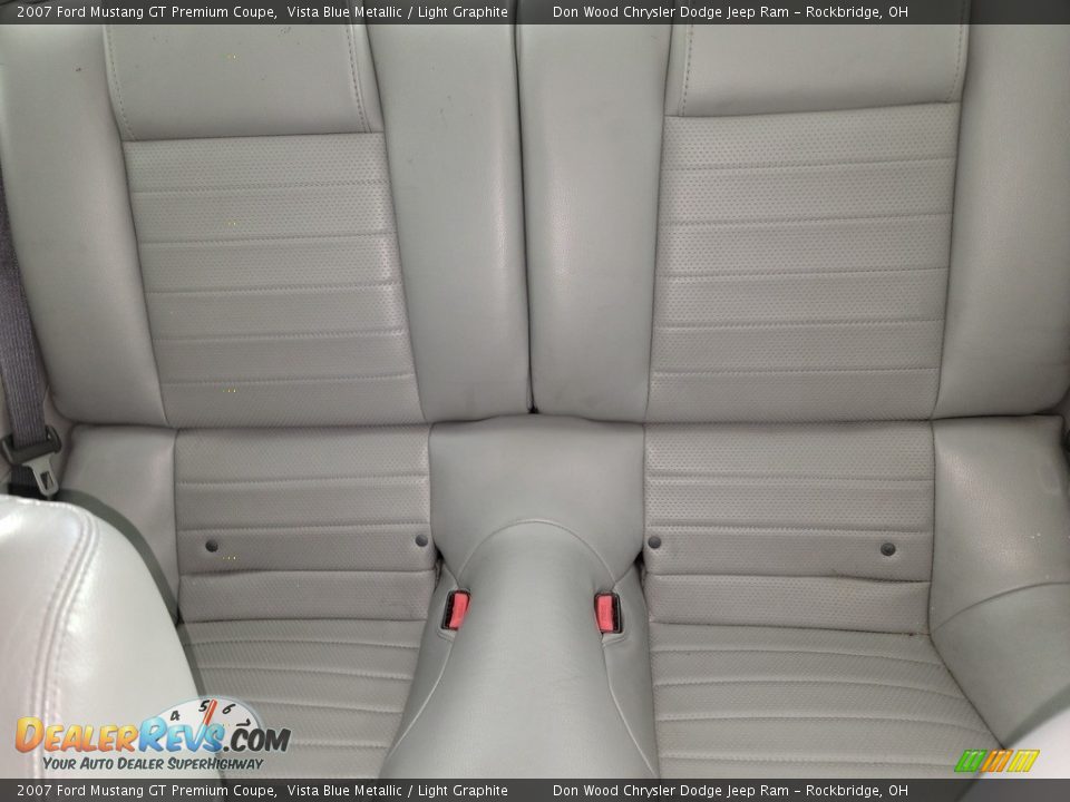 2007 Ford Mustang GT Premium Coupe Vista Blue Metallic / Light Graphite Photo #19