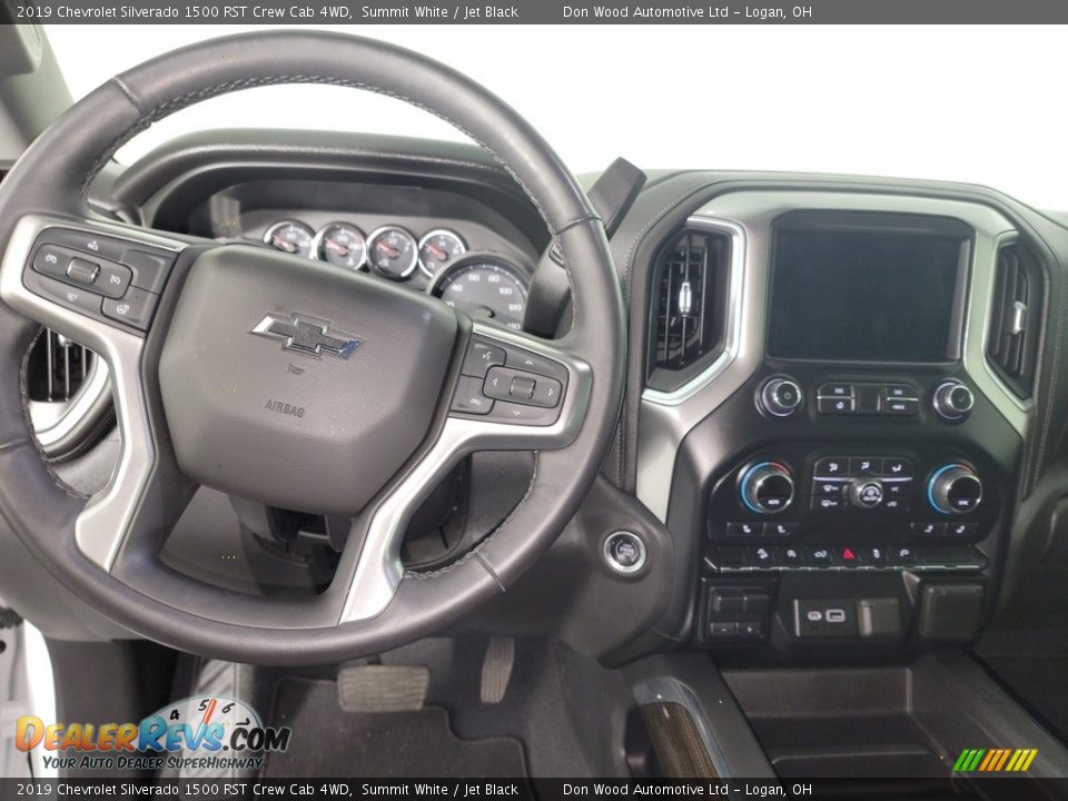 2019 Chevrolet Silverado 1500 RST Crew Cab 4WD Summit White / Jet Black Photo #19