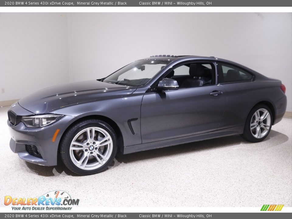 2020 BMW 4 Series 430i xDrive Coupe Mineral Grey Metallic / Black Photo #3