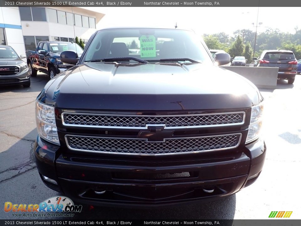 2013 Chevrolet Silverado 1500 LT Extended Cab 4x4 Black / Ebony Photo #12