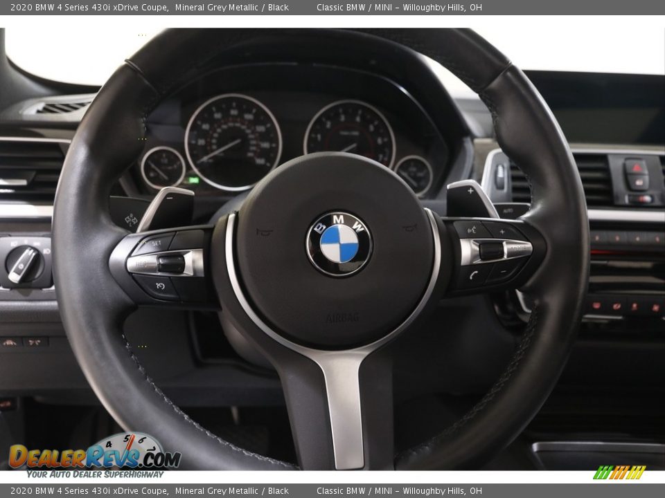 2020 BMW 4 Series 430i xDrive Coupe Mineral Grey Metallic / Black Photo #7