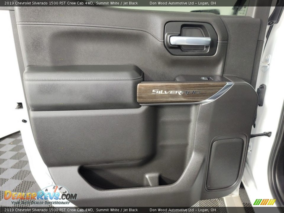2019 Chevrolet Silverado 1500 RST Crew Cab 4WD Summit White / Jet Black Photo #27