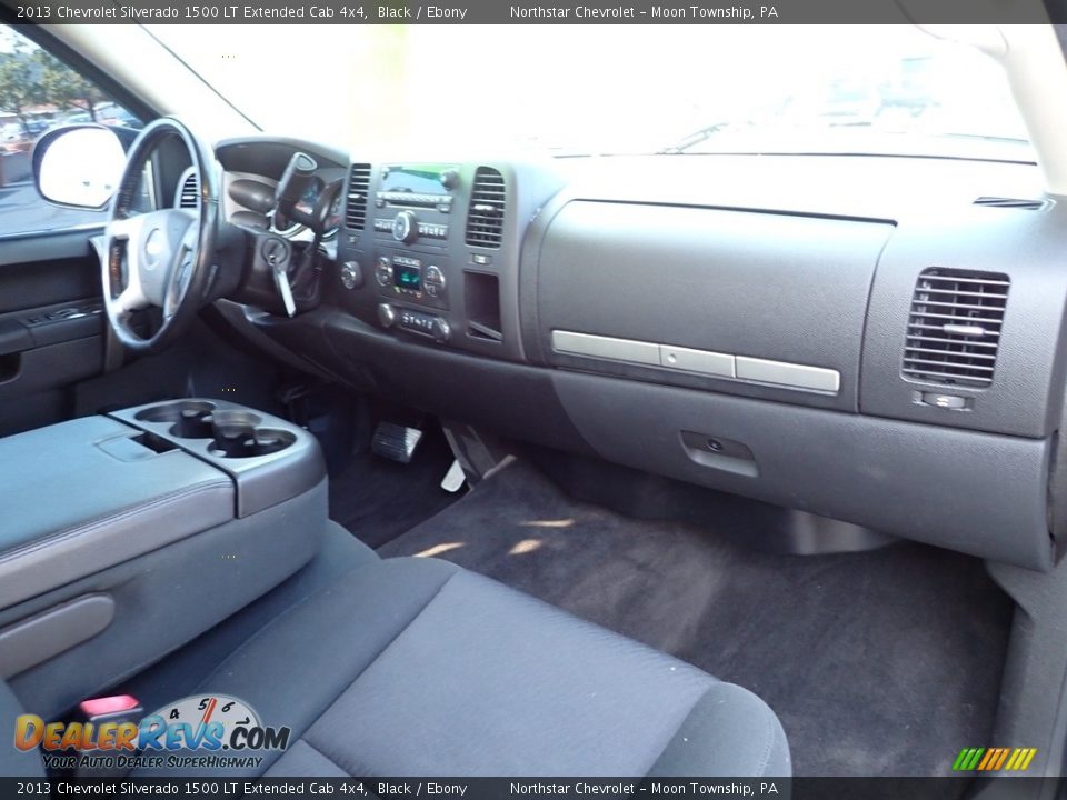 2013 Chevrolet Silverado 1500 LT Extended Cab 4x4 Black / Ebony Photo #15