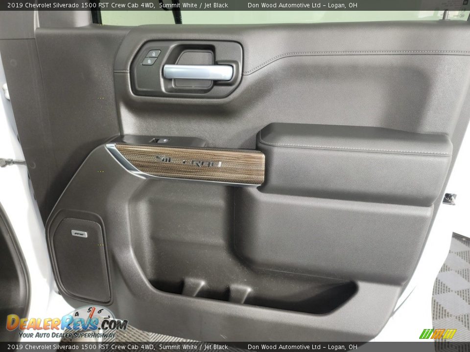 2019 Chevrolet Silverado 1500 RST Crew Cab 4WD Summit White / Jet Black Photo #31