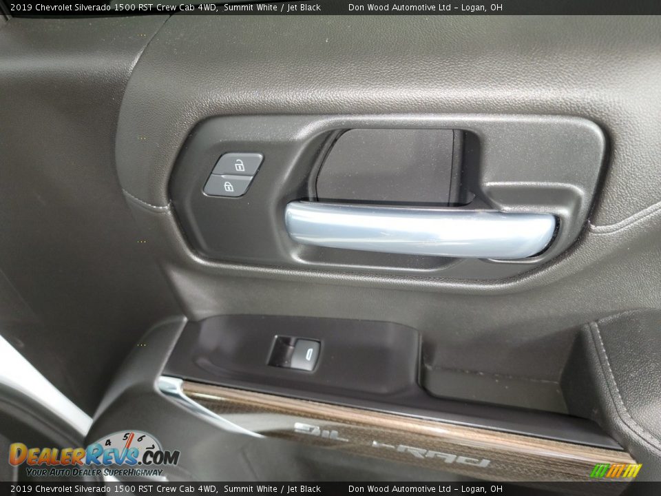2019 Chevrolet Silverado 1500 RST Crew Cab 4WD Summit White / Jet Black Photo #32