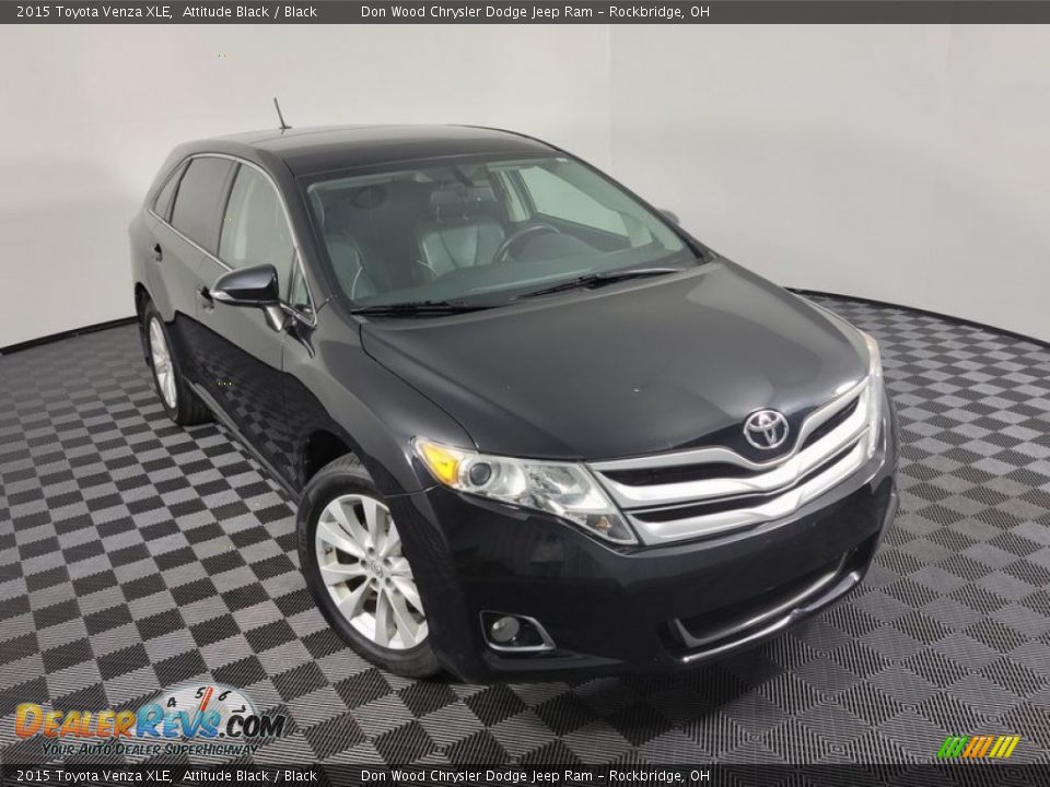 2015 Toyota Venza XLE Attitude Black / Black Photo #5