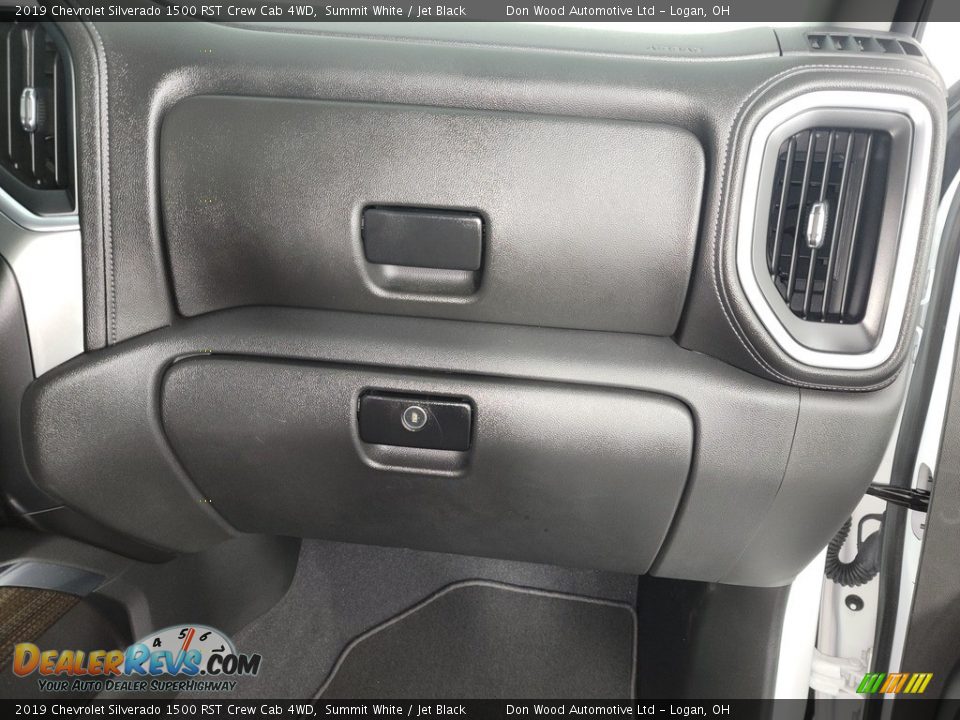 2019 Chevrolet Silverado 1500 RST Crew Cab 4WD Summit White / Jet Black Photo #35