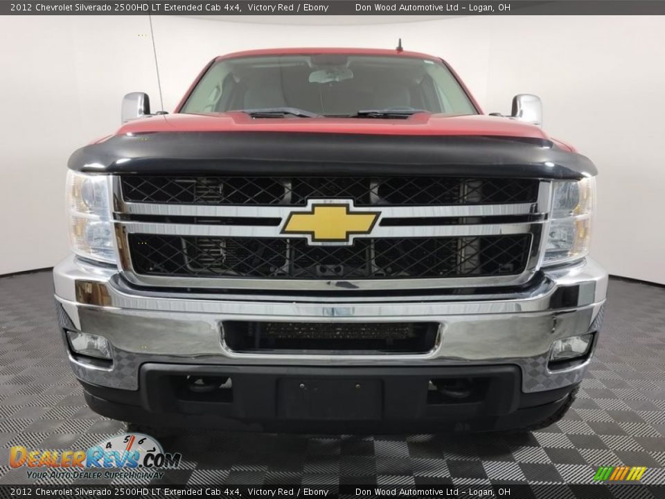 2012 Chevrolet Silverado 2500HD LT Extended Cab 4x4 Victory Red / Ebony Photo #3