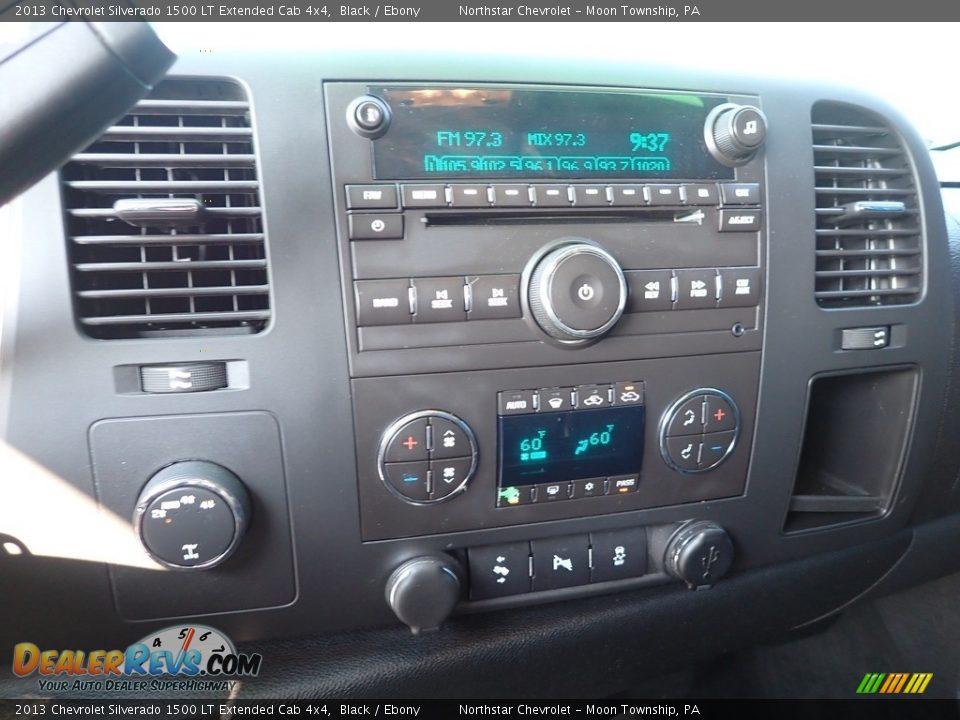 2013 Chevrolet Silverado 1500 LT Extended Cab 4x4 Black / Ebony Photo #28