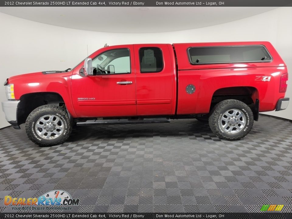 Victory Red 2012 Chevrolet Silverado 2500HD LT Extended Cab 4x4 Photo #5