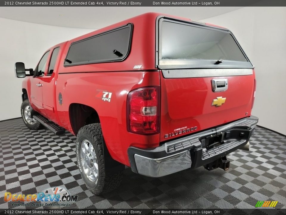 Victory Red 2012 Chevrolet Silverado 2500HD LT Extended Cab 4x4 Photo #6