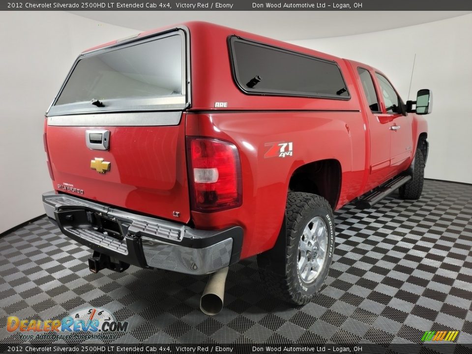 2012 Chevrolet Silverado 2500HD LT Extended Cab 4x4 Victory Red / Ebony Photo #8