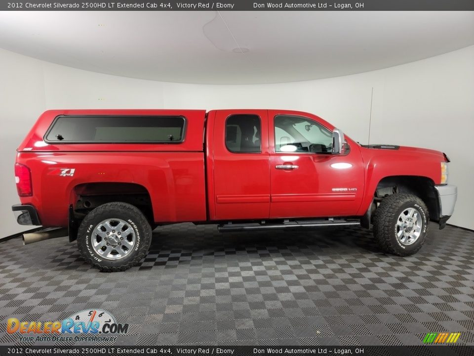 Victory Red 2012 Chevrolet Silverado 2500HD LT Extended Cab 4x4 Photo #9