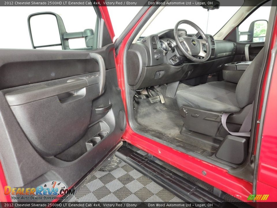 2012 Chevrolet Silverado 2500HD LT Extended Cab 4x4 Victory Red / Ebony Photo #12