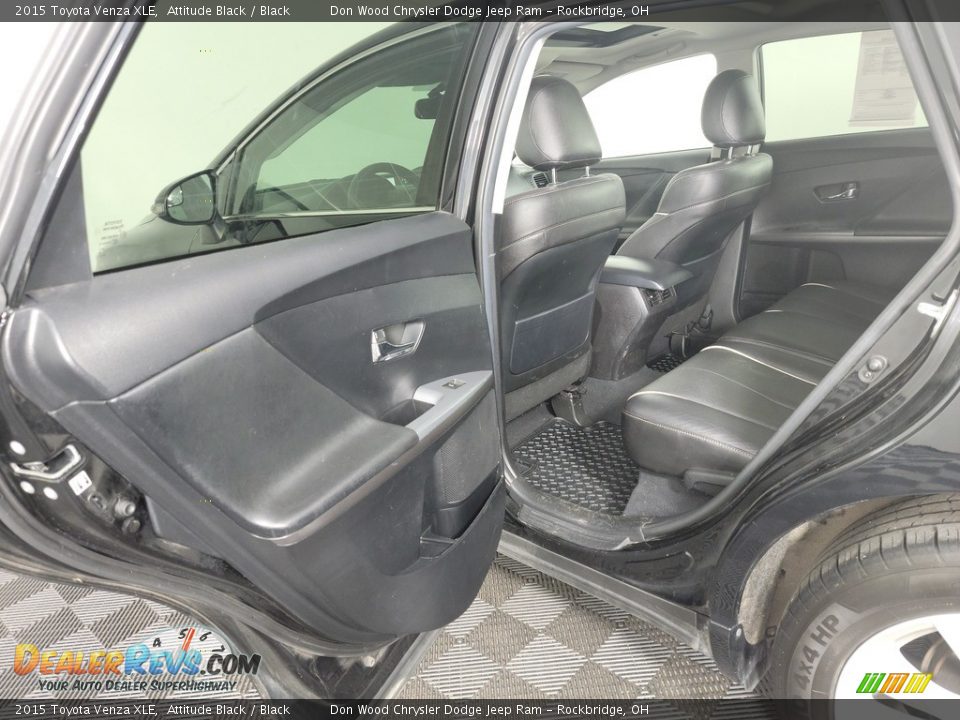 Rear Seat of 2015 Toyota Venza XLE Photo #24