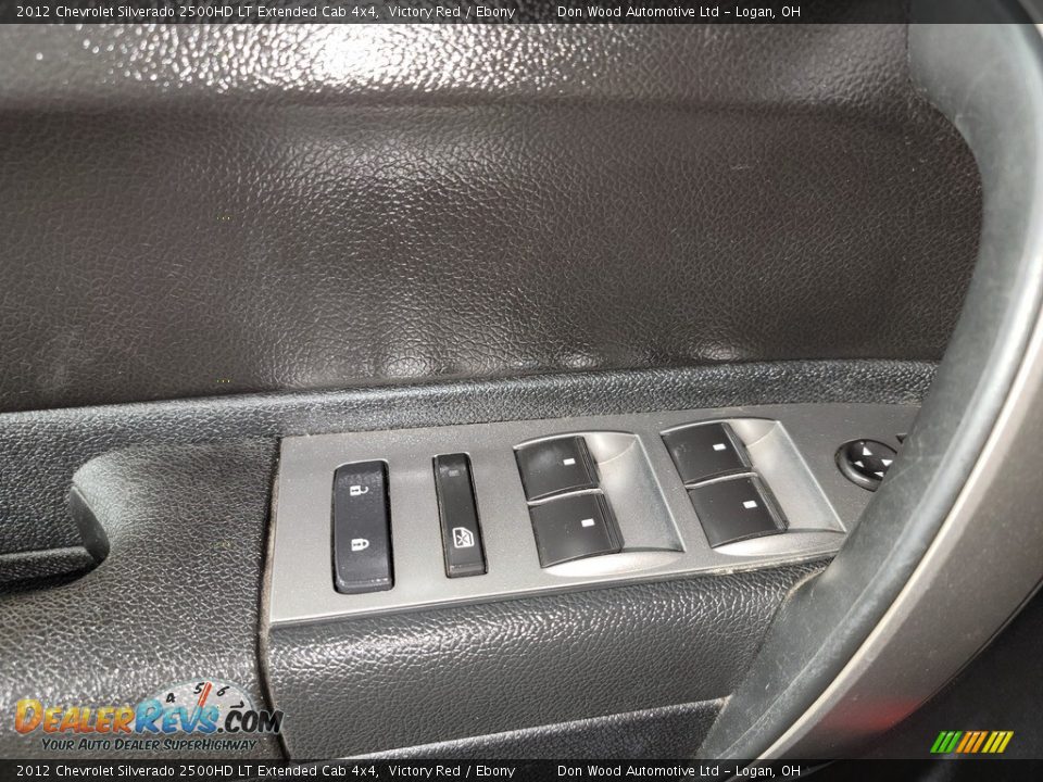 2012 Chevrolet Silverado 2500HD LT Extended Cab 4x4 Victory Red / Ebony Photo #14