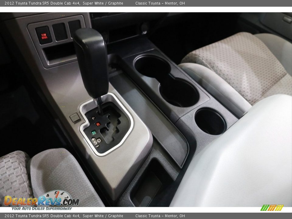2012 Toyota Tundra SR5 Double Cab 4x4 Super White / Graphite Photo #11