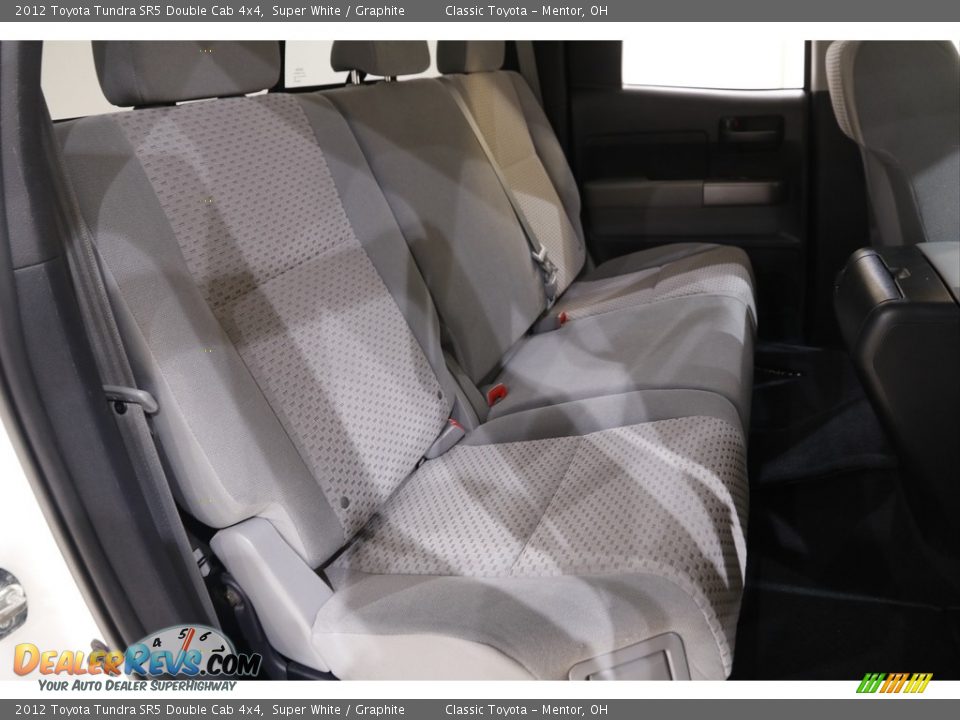 2012 Toyota Tundra SR5 Double Cab 4x4 Super White / Graphite Photo #13