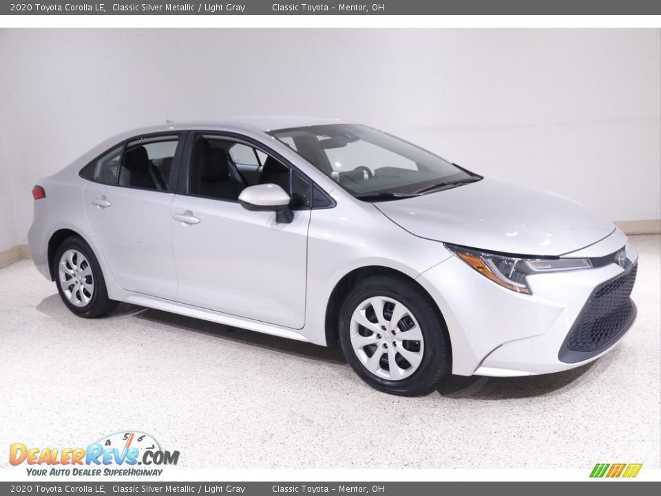 2020 Toyota Corolla LE Classic Silver Metallic / Light Gray Photo #1
