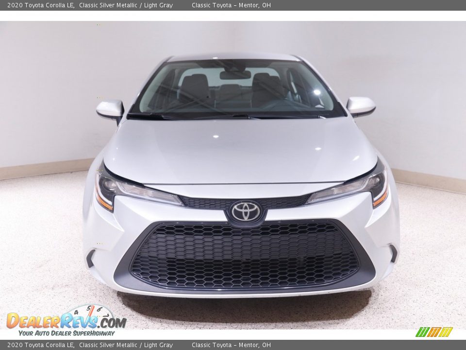 2020 Toyota Corolla LE Classic Silver Metallic / Light Gray Photo #2