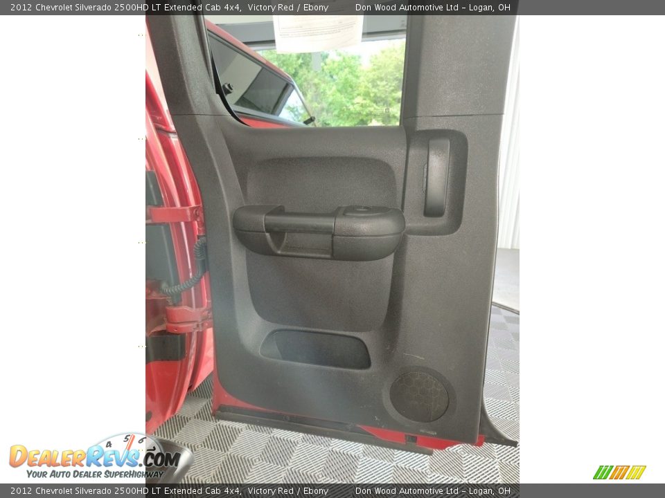 2012 Chevrolet Silverado 2500HD LT Extended Cab 4x4 Victory Red / Ebony Photo #25