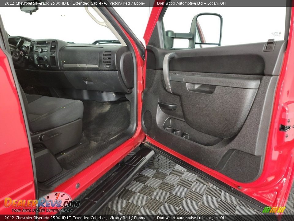 2012 Chevrolet Silverado 2500HD LT Extended Cab 4x4 Victory Red / Ebony Photo #26