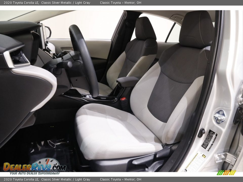 2020 Toyota Corolla LE Classic Silver Metallic / Light Gray Photo #5