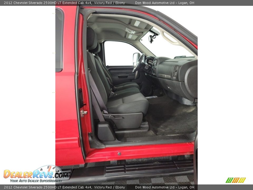 2012 Chevrolet Silverado 2500HD LT Extended Cab 4x4 Victory Red / Ebony Photo #28