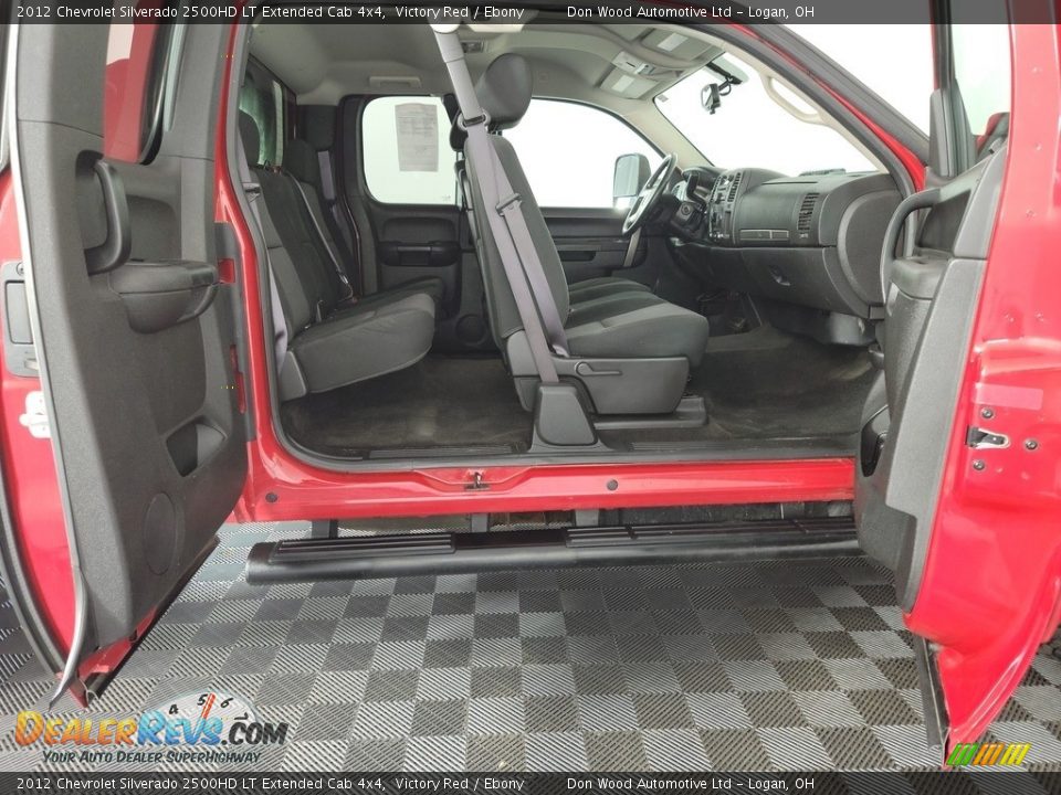 2012 Chevrolet Silverado 2500HD LT Extended Cab 4x4 Victory Red / Ebony Photo #31