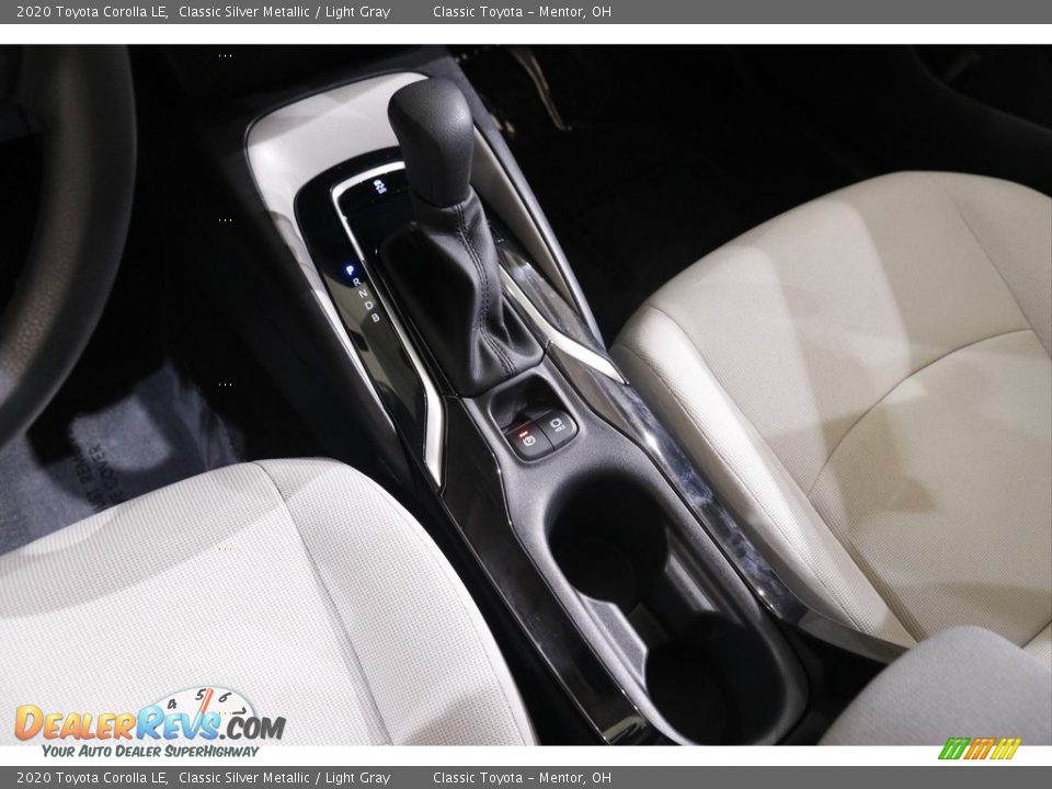 2020 Toyota Corolla LE Classic Silver Metallic / Light Gray Photo #12