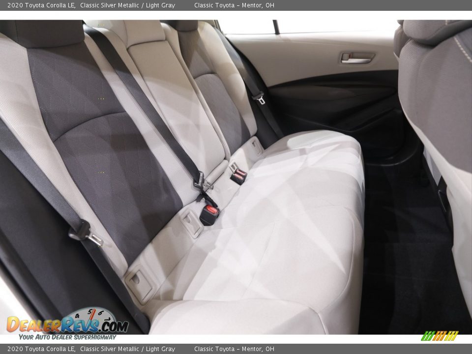 2020 Toyota Corolla LE Classic Silver Metallic / Light Gray Photo #14