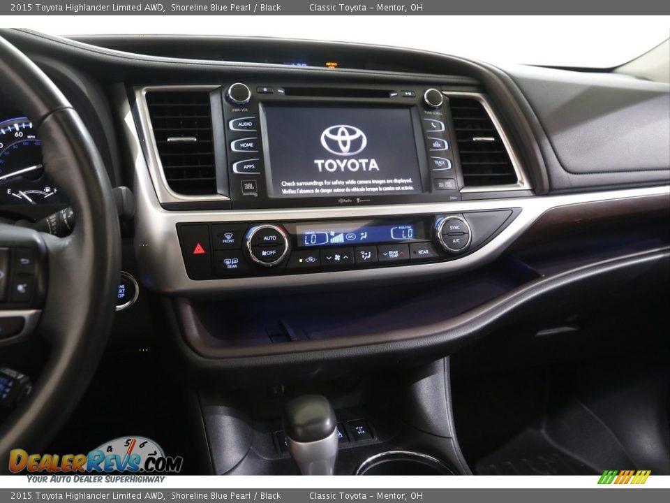2015 Toyota Highlander Limited AWD Shoreline Blue Pearl / Black Photo #9