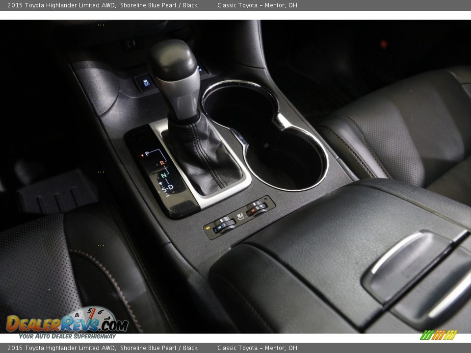2015 Toyota Highlander Limited AWD Shoreline Blue Pearl / Black Photo #13
