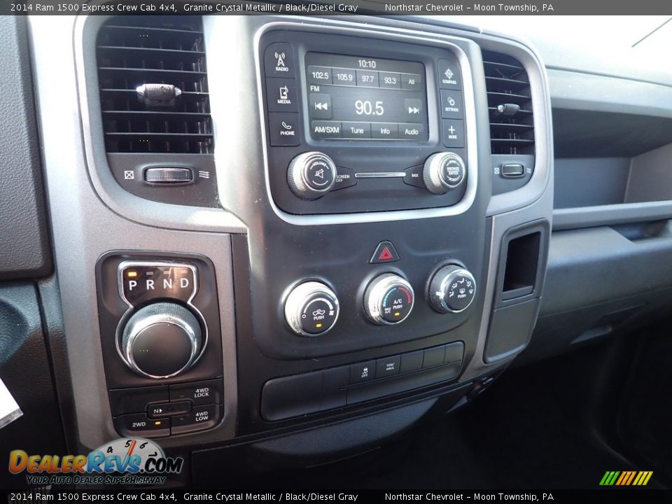 2014 Ram 1500 Express Crew Cab 4x4 Granite Crystal Metallic / Black/Diesel Gray Photo #13