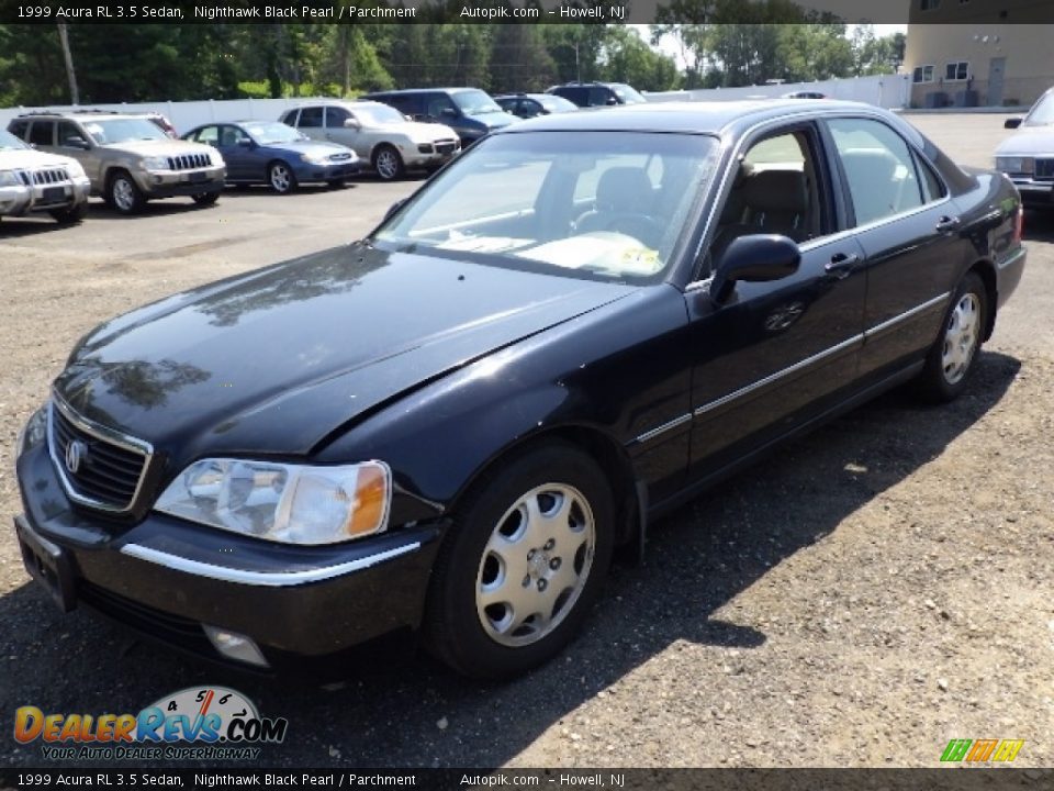 Nighthawk Black Pearl 1999 Acura RL 3.5 Sedan Photo #1