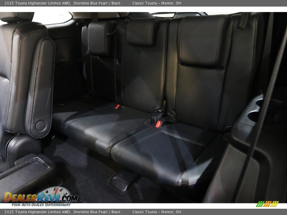2015 Toyota Highlander Limited AWD Shoreline Blue Pearl / Black Photo #19
