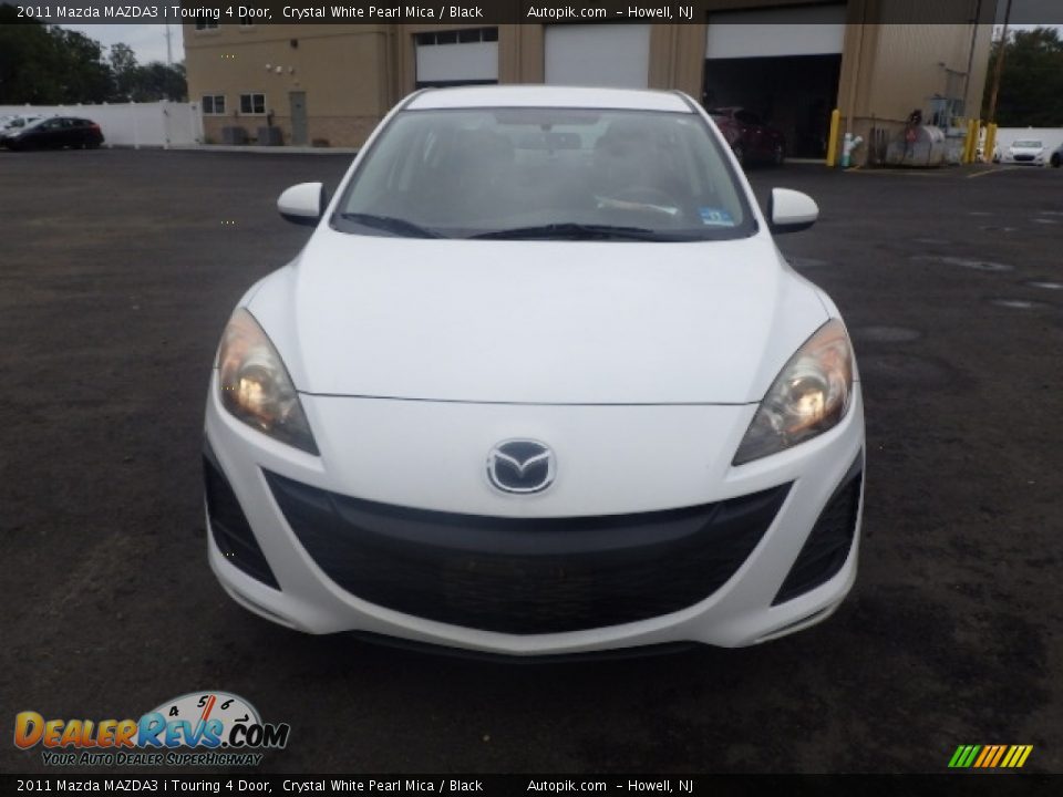 2011 Mazda MAZDA3 i Touring 4 Door Crystal White Pearl Mica / Black Photo #2