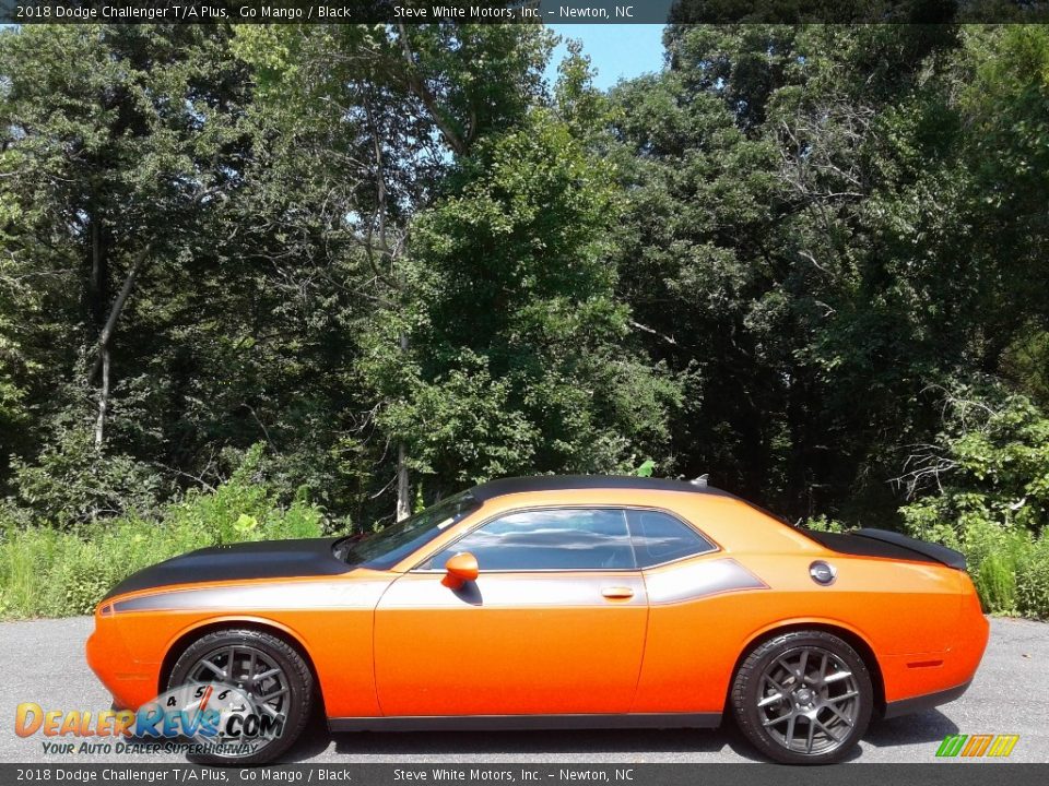 2018 Dodge Challenger T/A Plus Go Mango / Black Photo #1