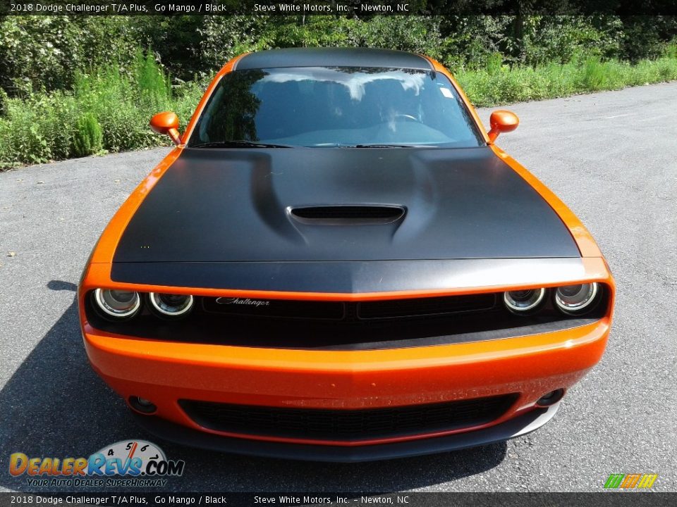 2018 Dodge Challenger T/A Plus Go Mango / Black Photo #4