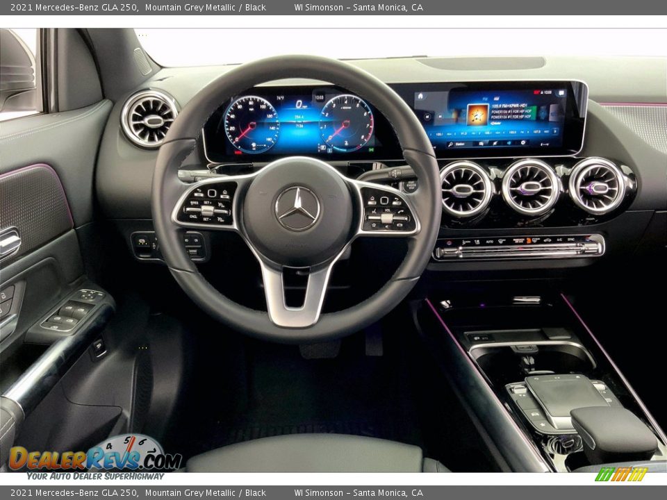 2021 Mercedes-Benz GLA 250 Mountain Grey Metallic / Black Photo #4