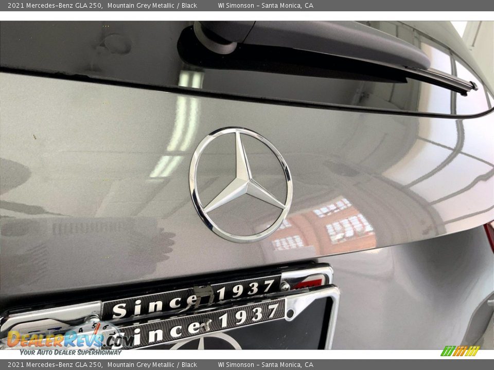 2021 Mercedes-Benz GLA 250 Mountain Grey Metallic / Black Photo #7