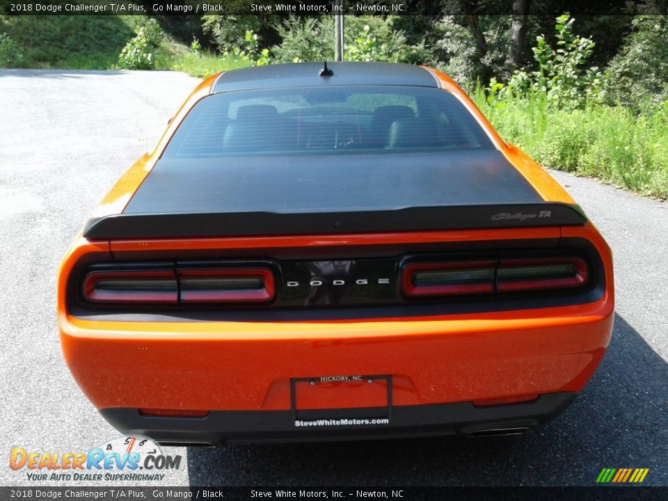 2018 Dodge Challenger T/A Plus Go Mango / Black Photo #9