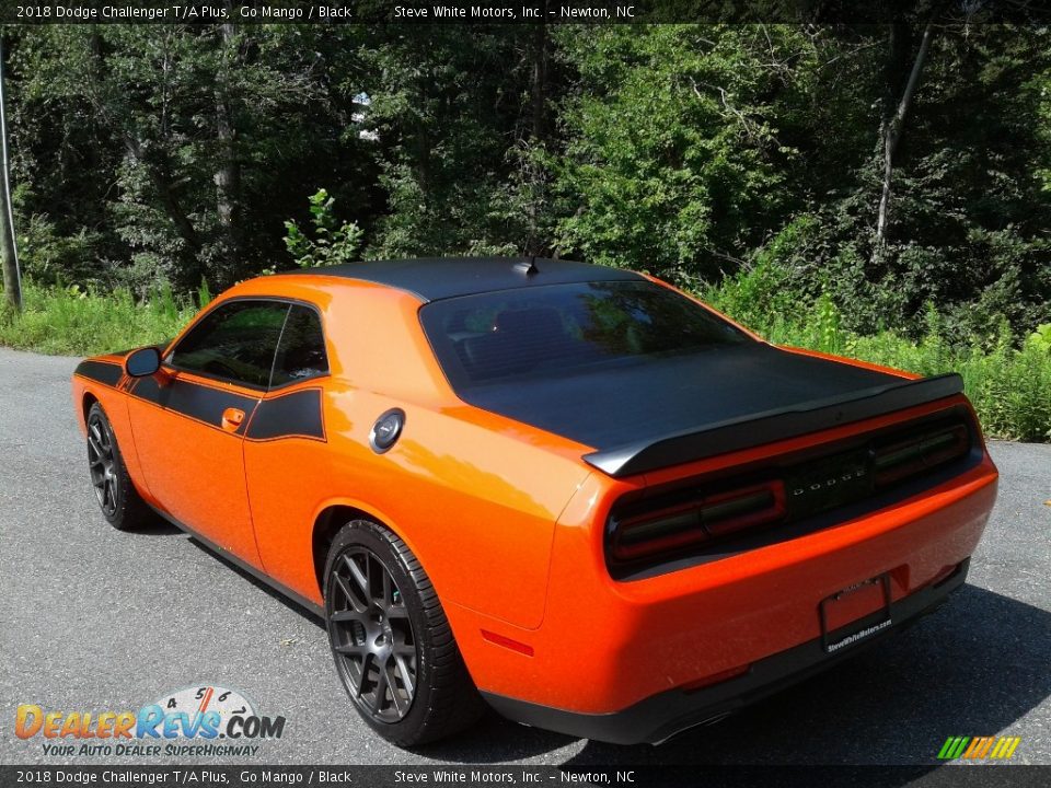 2018 Dodge Challenger T/A Plus Go Mango / Black Photo #10