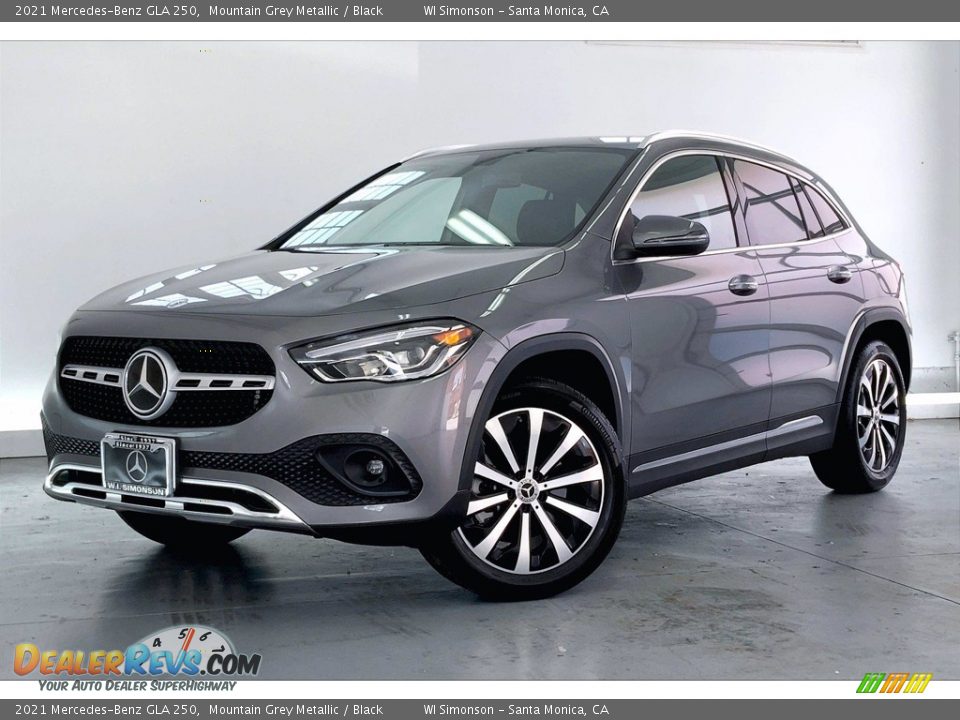 2021 Mercedes-Benz GLA 250 Mountain Grey Metallic / Black Photo #12