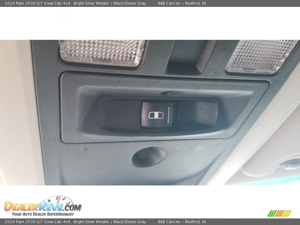 2014 Ram 2500 SLT Crew Cab 4x4 Bright Silver Metallic / Black/Diesel Gray Photo #19